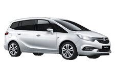 Minibus Hire Llanelli - Vauxhall Zafira 7-Seater - Minibus hire Llanelli